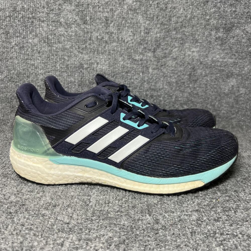 Adidas Supernova Shoes Womens Size 10 Navy Boost Running Continental BB3485